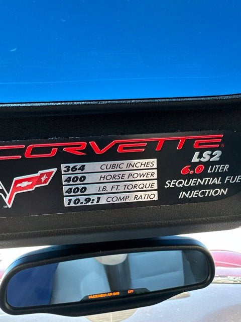 2007 Chevrolet Corvette 2dr Cpe