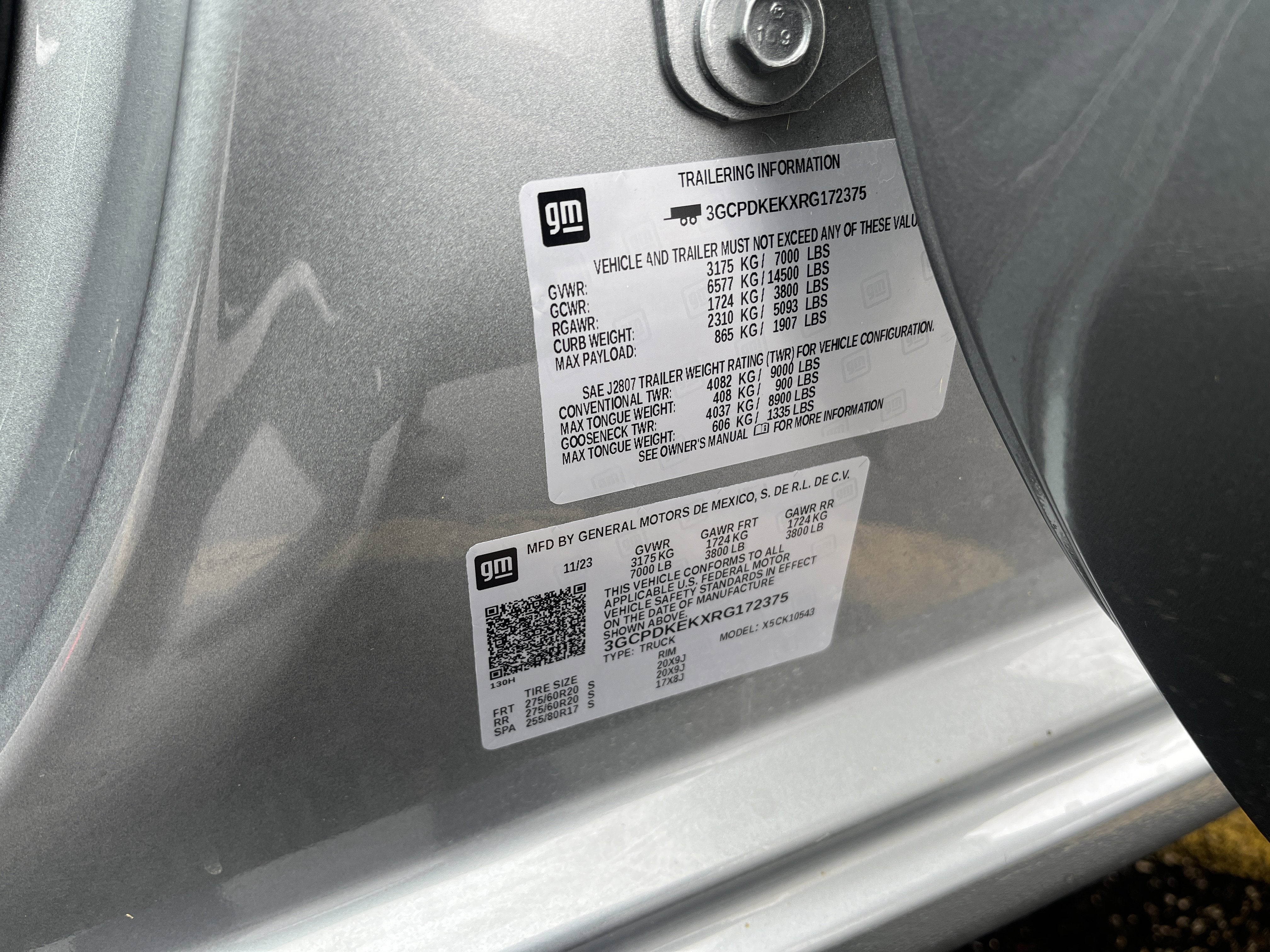 2024 Chevrolet Silverado 1500 LT (2FL)